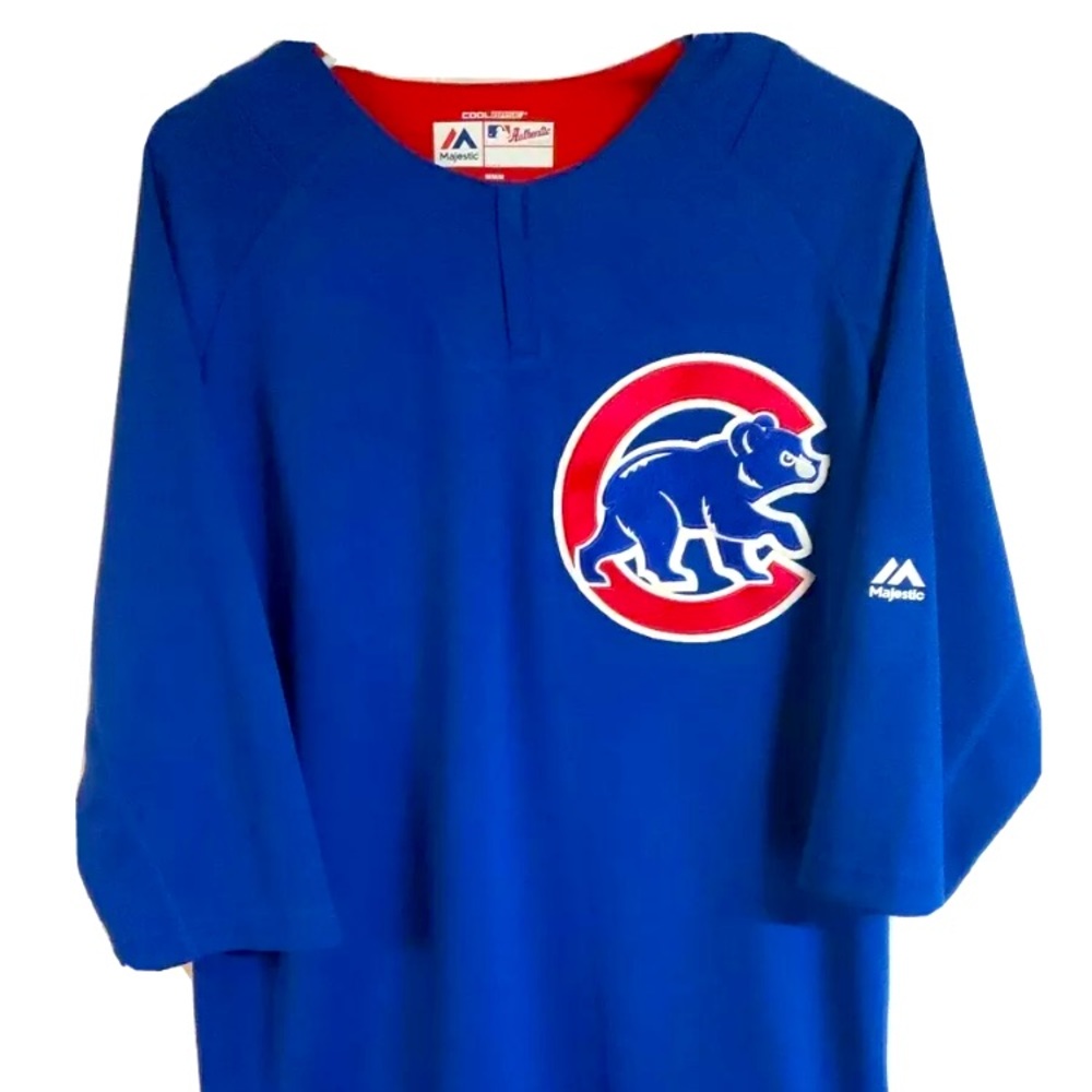 Majestic Authentic Chicago Cubs Warm Up Jersey